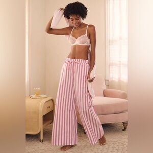 By Anthropologie Paperbag Pajama Pants Size Medium